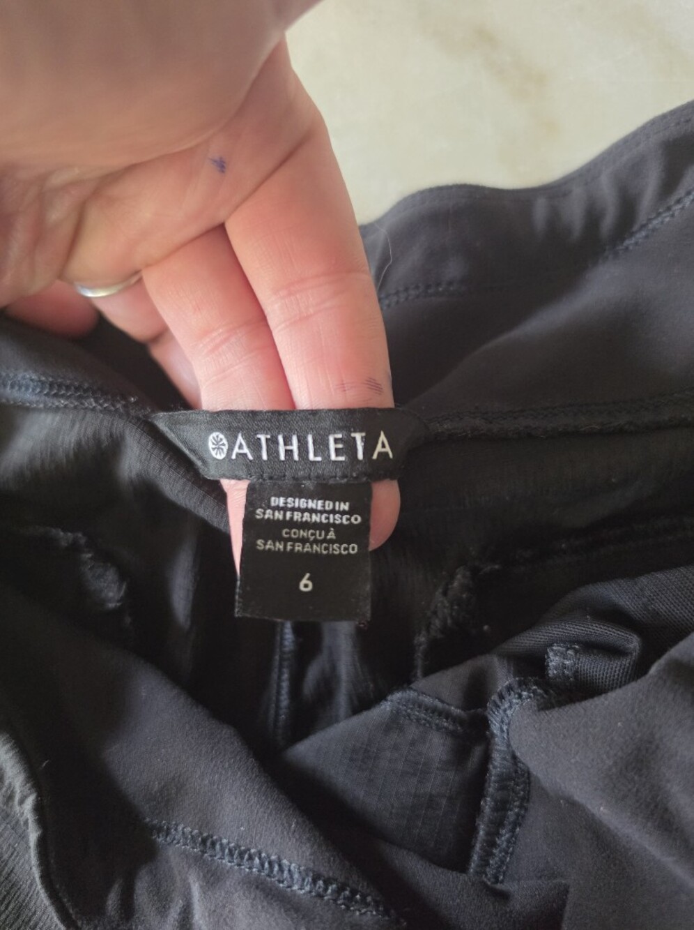 Athleta Women's Black Jacket - Sleek Active Layer
